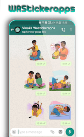 WAStickerApps: Melanin Sticker for Chatting