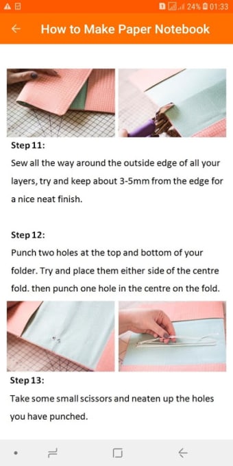 Make DIY Paper Notebook Easy