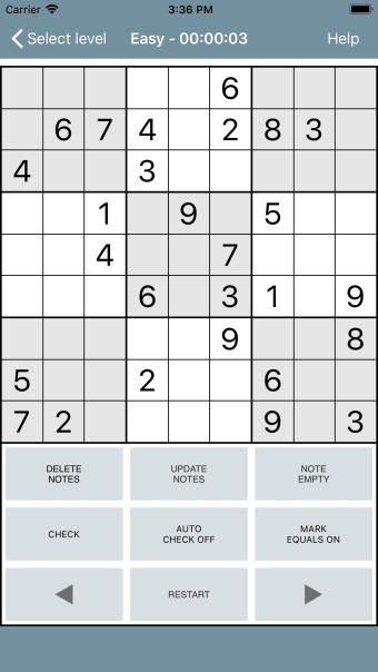 Sudoku classic.