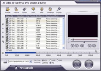 All Video to VCD SVCD DVD Creator & Burner