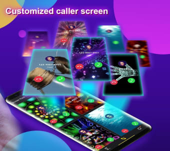 Phone Caller Screen  Color Call Flash Theme