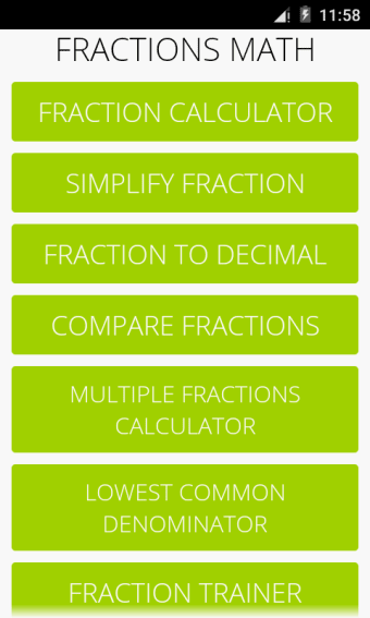 Fractions math Pro