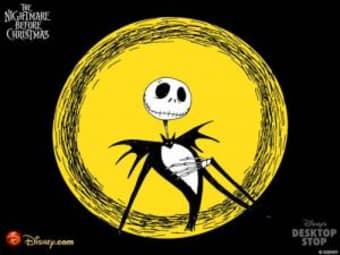 Wallpaper The Nightmare before Christmas