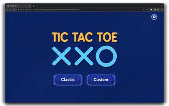 Tic Tac Toe Game - HTML5 Game