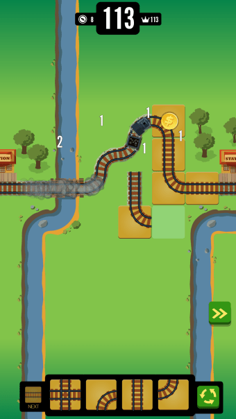 Gold Train FRVR - Railway Maze
