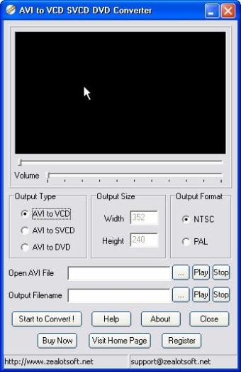 AVI to VCD SVCD DVD Converter