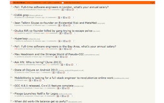 Hacker News Tweak