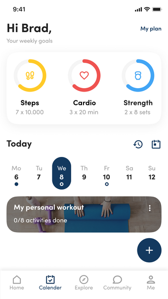 Reach Fitness App