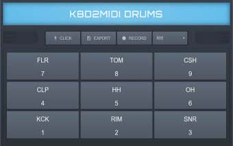 KBD To MIDI Drums