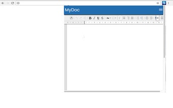 Document editor MyDoc