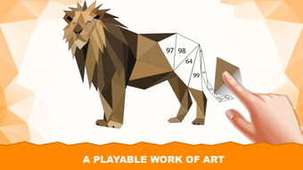 Animal Polygon Art LoPoly Work