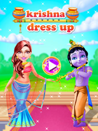Gopi Krishna Fashion Makeover Salon -Dress Up Game