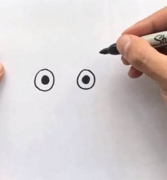 How to draw momo step by step tutorials
