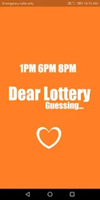 Dear Lottery Guessing
