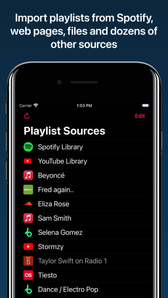 Playlisty for Apple Music