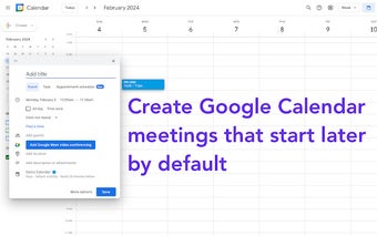 Better Speedy Meetings for Google Calendar