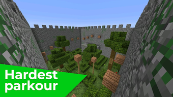 Parkour maps for Minecraft