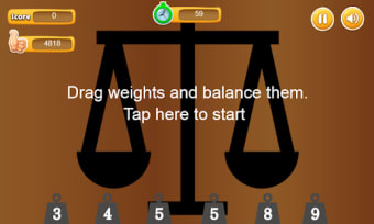 Balance Weights - arms balance