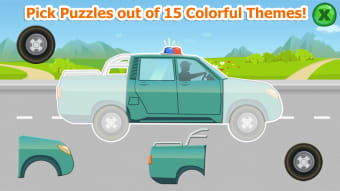 Puzzle for Kids and Toddlers: Vehicles Jigsaw