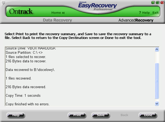 Us Easyrecovery Ontrack EasyRecovery Professional - Télécharger