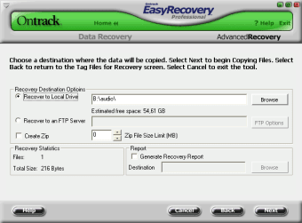 Ontrack EasyRecovery Pro 16.0.0.2 instal