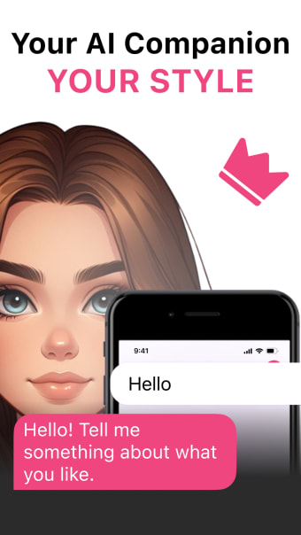 AI Friend Chatbot App Girl