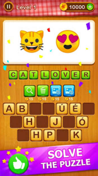 2 Emoji 1 Word - Guess Emoji Word Games Puzzle
