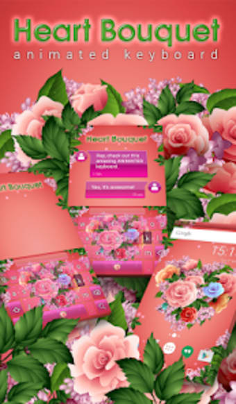 Bouquet Live Wallpaper Theme
