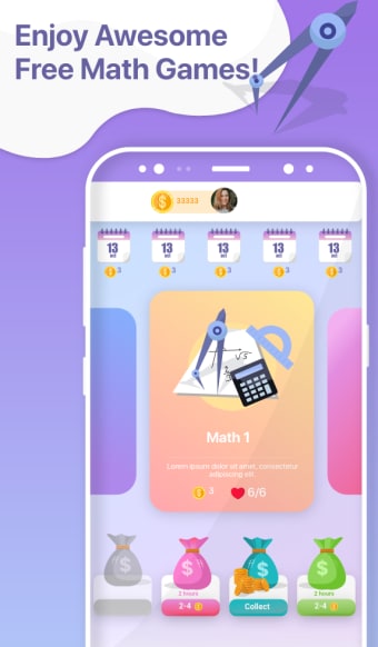 Mathemati-X Play math games and test your skills