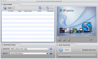 iFunia Video Converter Pro for Mac