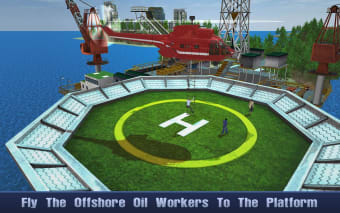 Offshore Oil Helicopter Cargo