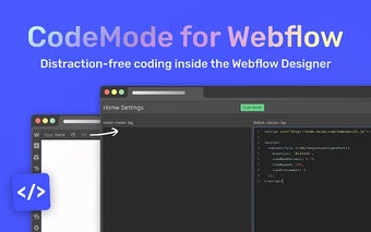 CodeMode for Webflow