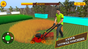 Lawn Mower Game Grass Cutting