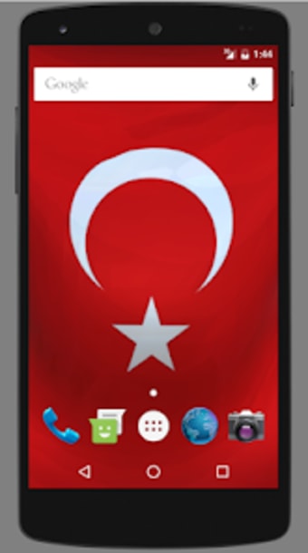 Türk Bayrağı Canlı Duvarkağıdı