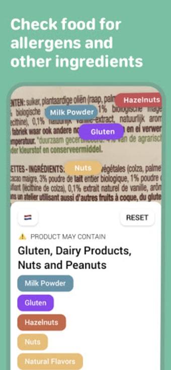 Soosee - Allergy Vegan Gluten  Food Scanner