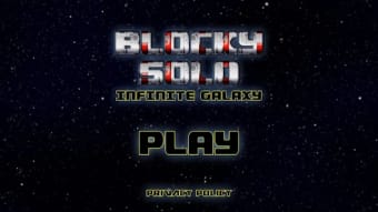 Blocky Solo Infinite Galaxy