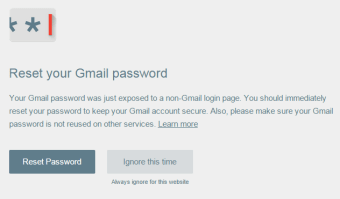 Google Password Alert