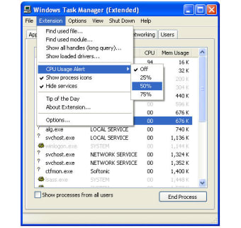 Task Manager Extension