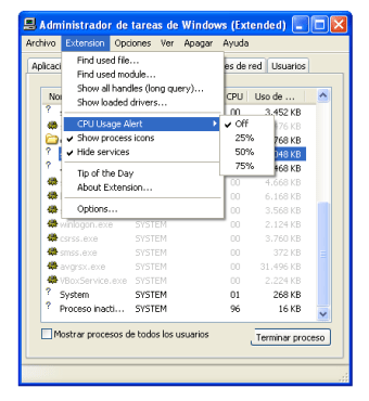 Task Manager Extension