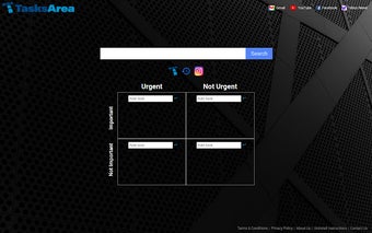 Tasks Area | Task Management Tool