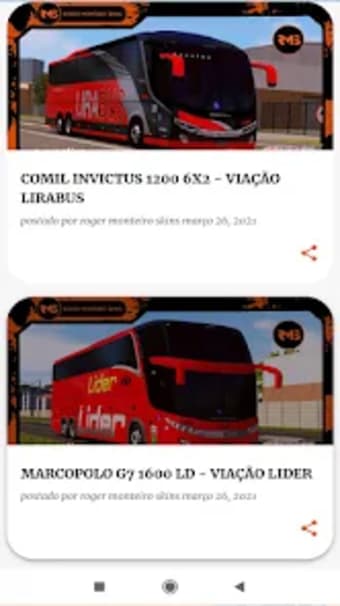 Skins World Bus - RMS