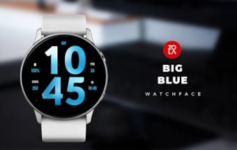 Big Blue Watch Face