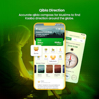 Qibla Finder : Qibla Direction