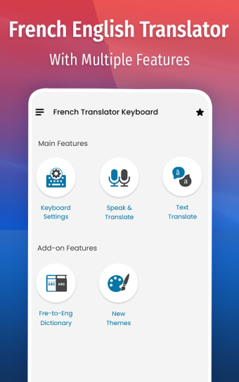 French English Chat  Text Translator Keyboard