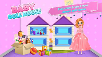 Baby doll house decoration
