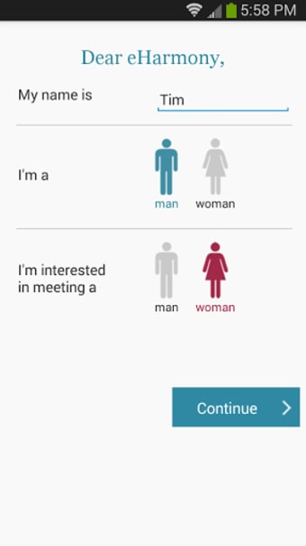 eharmony  the dating app made for real love