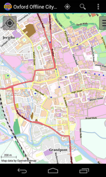 Oxford Offline City Map