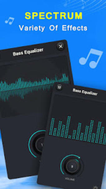 Equalizer  Volume Booster  Bass Booster