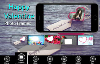 Happy Valentine Photo Frames -