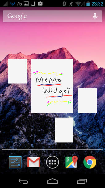 Memo Widget Simple